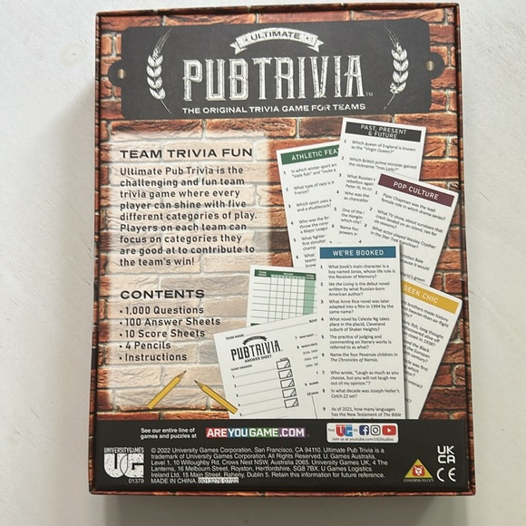 Ultimate Pub Trivia Game - Picture 2 of 4